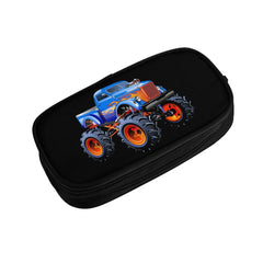 Tractor Pen Box Student School Anime Zipper Pen Bag