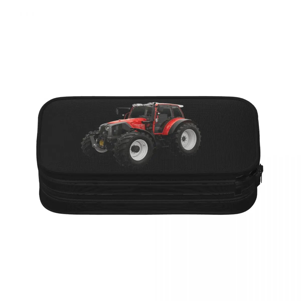 Tractor Pen Box Student School Anime Zipper Pen Bag Child Stationery Bag
