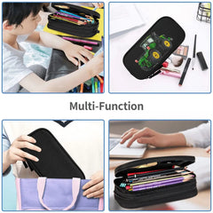 Tractor Pen Box Zipper Pen Bag Student School Stationery Bag