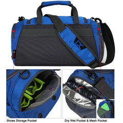 Training Gym Bag Fitness Travel Outdoor Sports Handbag Shoulder Duffel Bag