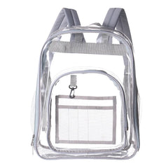 Transparent Waterproof PVC Backpack for Students and Beach