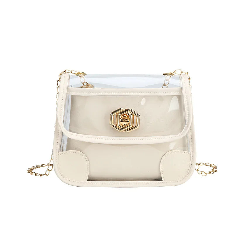 Sweet Jelly Chain Bag 2 In 1 for Summer Shoulder Messenger