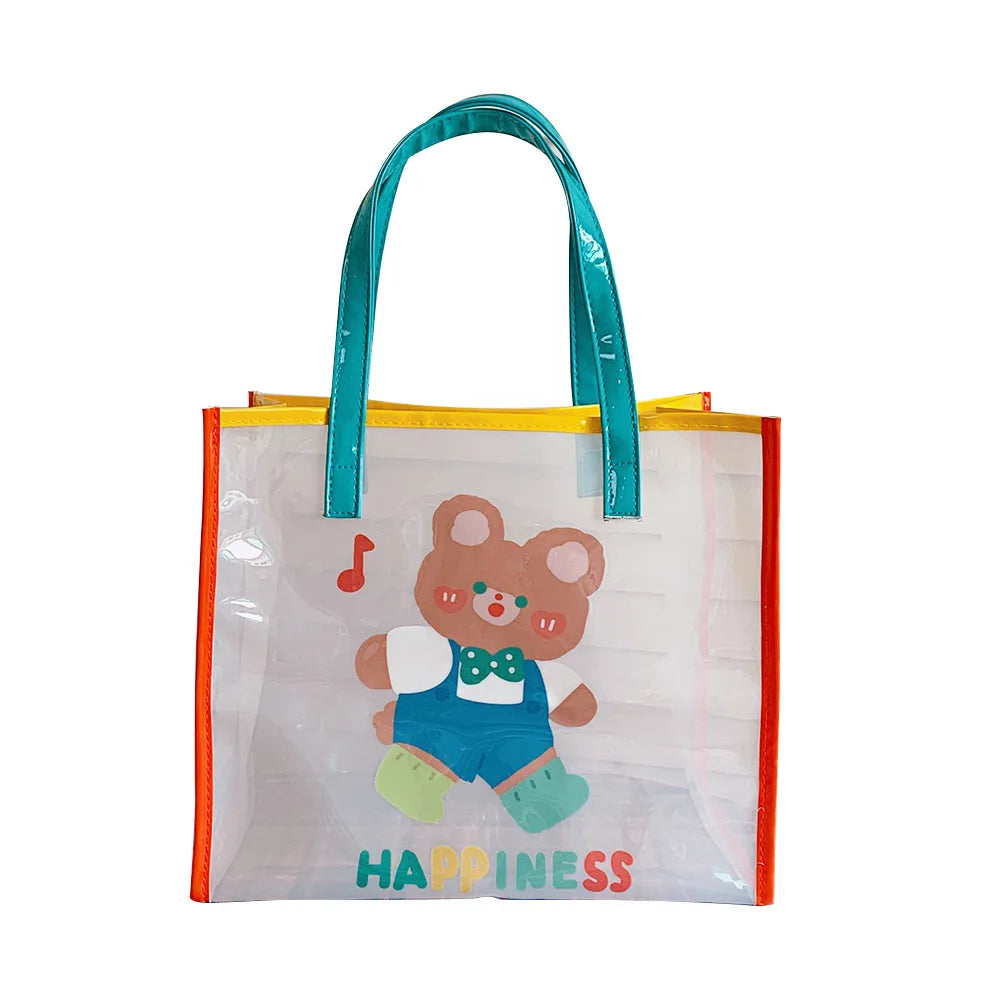 Transparent Jelly Bag Female Summer Travel Handbag