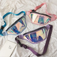 Transparent PVC Shoulder Bags Women Jelly Bags Purse Solid Handbags