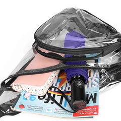 Transparent PVC Waterproof Crossbody Bag Sports Travel Chest Pack