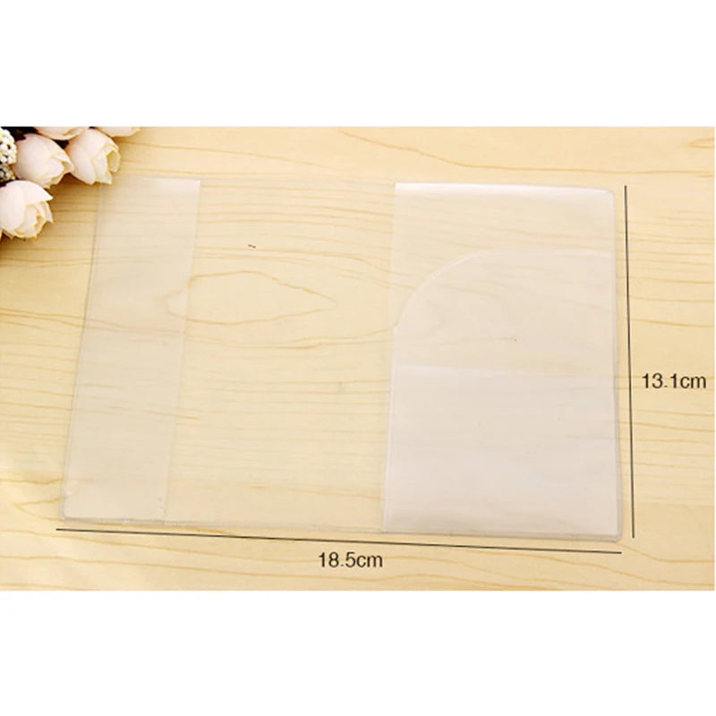 Transparent Passport Cover Waterproof Travel Case