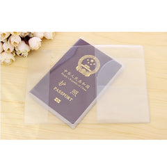 Transparent Passport Cover Waterproof Travel Case