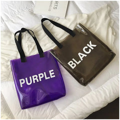 Transparent Shoulder Bag Jelly Bags For Women Handbags