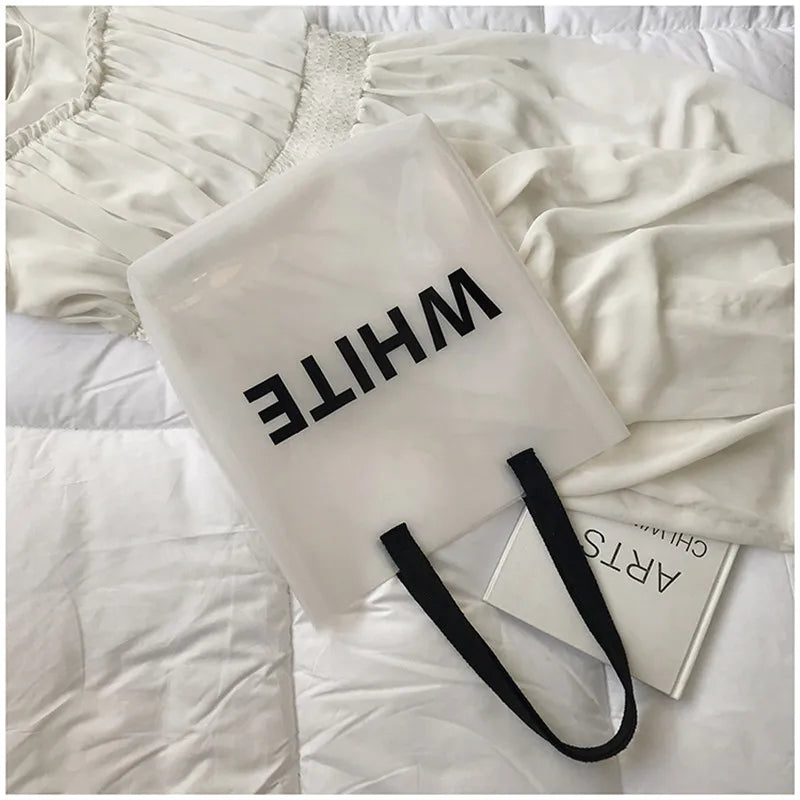 Transparent Shoulder Bag Jelly Bags For Women Handbags
