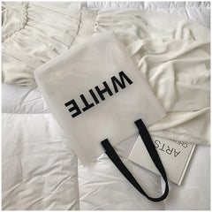 Transparent Shoulder Bag Jelly Bags For Women Handbags