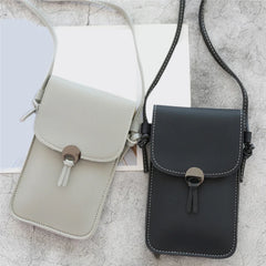 Retro Mobile Phone Bag Women Chain Messenger Bag Small Flap Bag