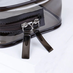 Transparent Women Travel Makeup Bags Clear Zipper Cosmetic Case