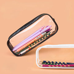Transparent Cosmetic Bag Waterproof Zipper Makeup Bag