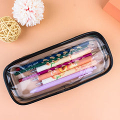 Transparent Cosmetic Bag Waterproof Zipper Makeup Bag