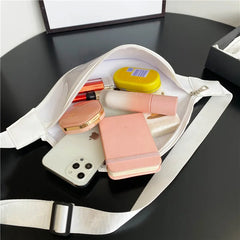 Transparent PVC Fanny Pack Waterproof Jelly Cross Body Bag