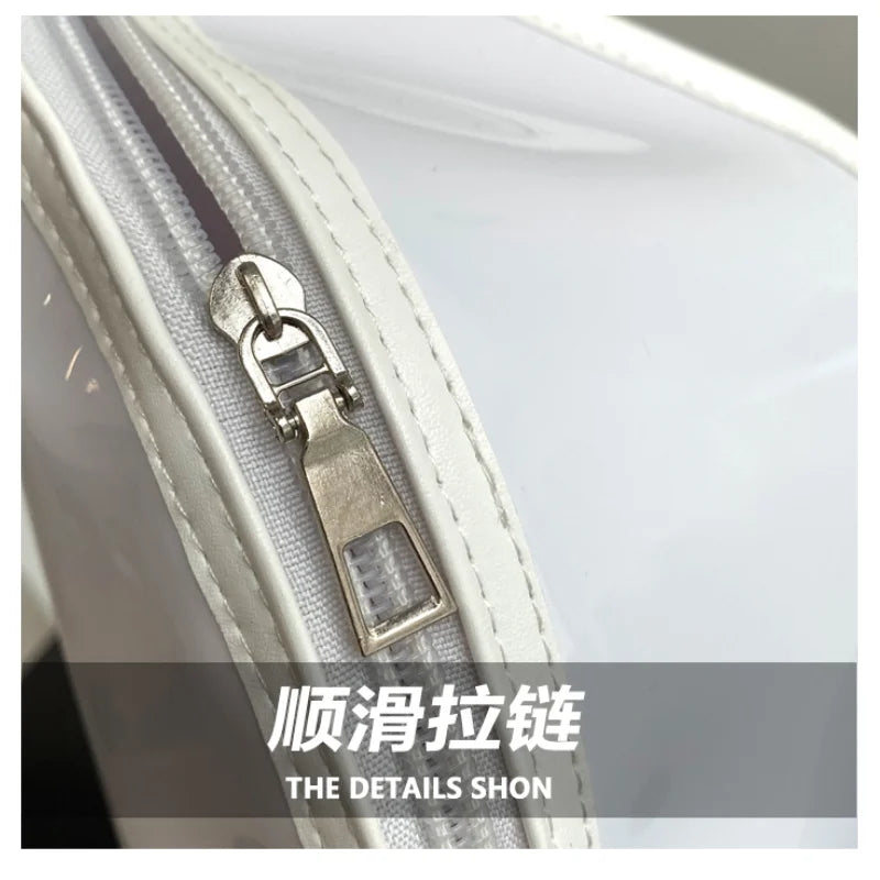 Transparent PVC Fanny Pack Waterproof Jelly Cross Body Bag