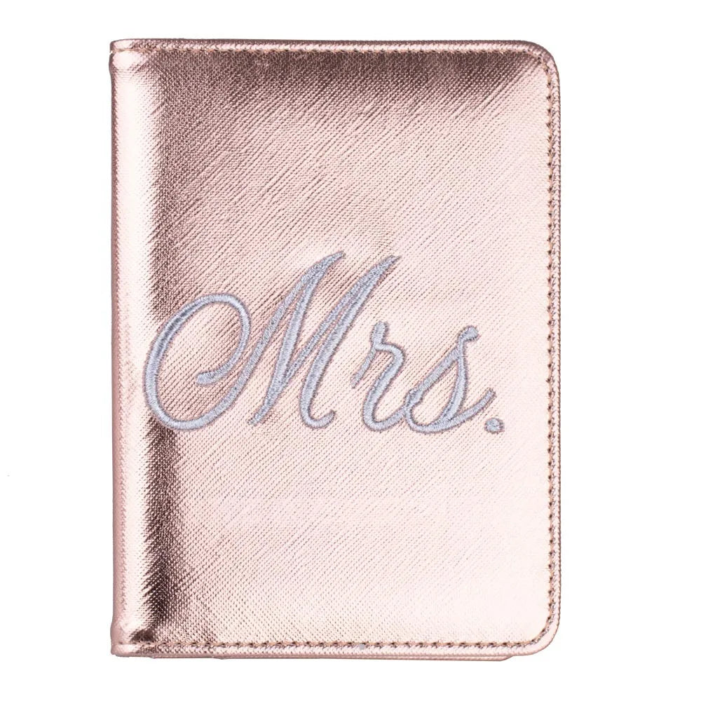 Trassory Gift Travel Wedding Couple Mr Mrs Rfid Passport Holder Case Cover
