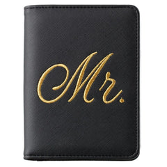 Trassory Gift Travel Wedding Couple Mr Mrs Rfid Passport Holder Case Cover