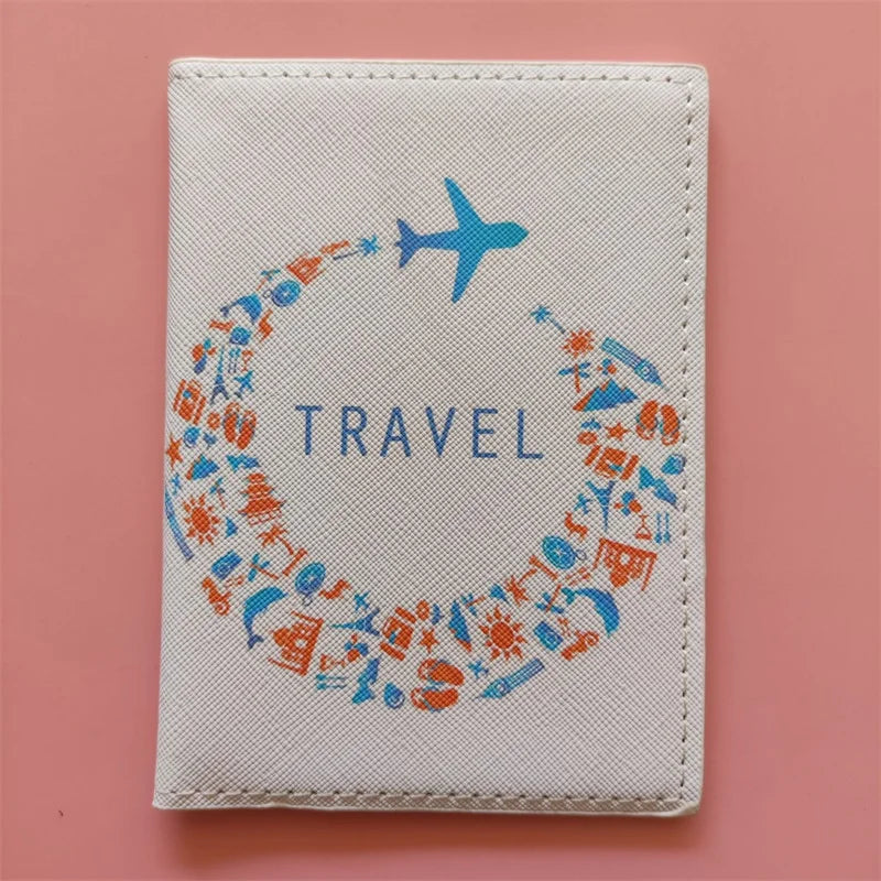 Women's Passport Cover Travel Around World Series