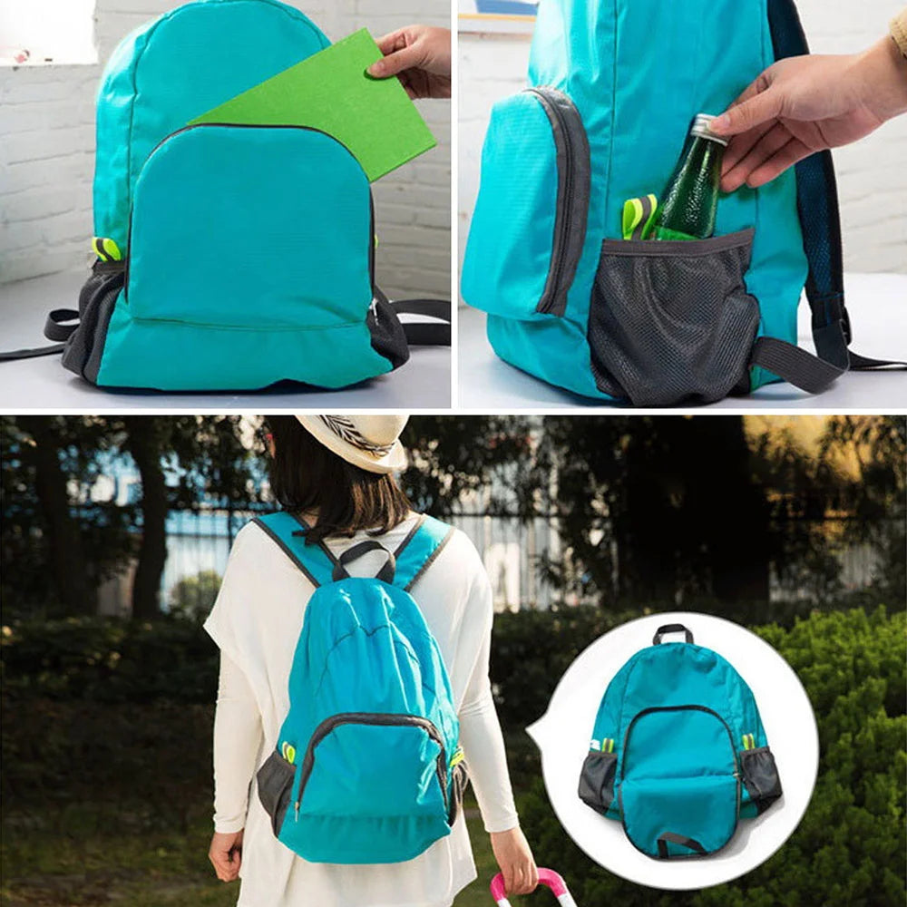 Travel Backpack Men Women Hiking Backpack Female Sport Bags Letter Print