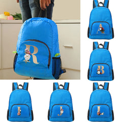 Travel Backpack Men Women Hiking Backpack Female Sport Bags Letter Print