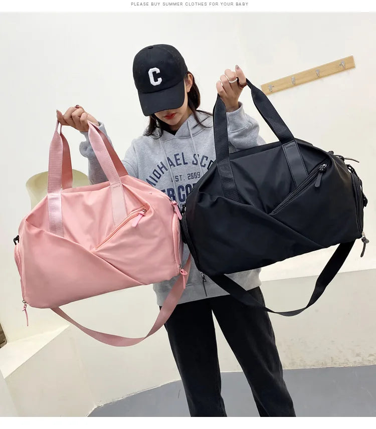 Large Capacity Travel Bag Wet Dry Separation Fitness Swimming Bag