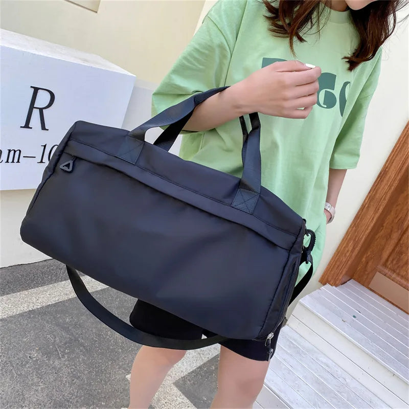 Women's Travel Bag Sport Yoga Shoulder Bag Casual Messenger Bag
