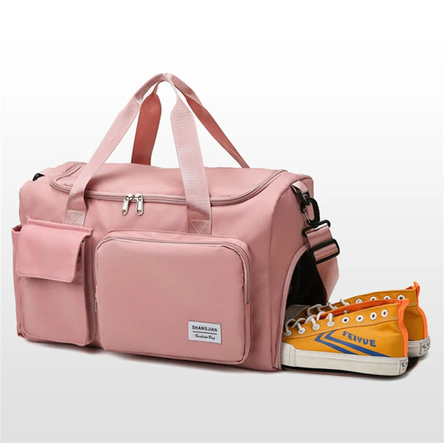 Nylon Luggage Bags For Women Men's Travel Bag
