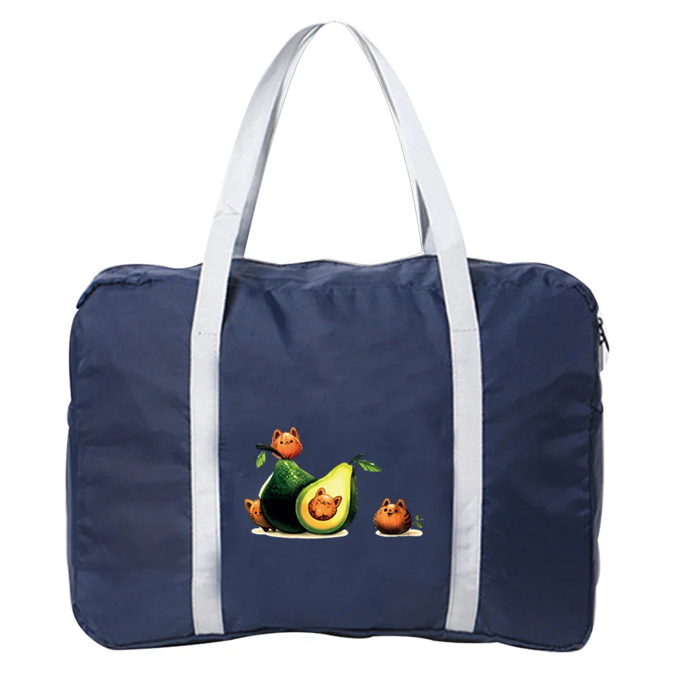 Travel Bag Luggage Women Leisure Fitness Nylon Organizers Holiday Handbags
