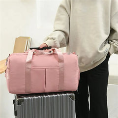 Travel Bag Luggage Handbag Fitness Yoga Gym Sport Handbag Dry Wet Separation Bag