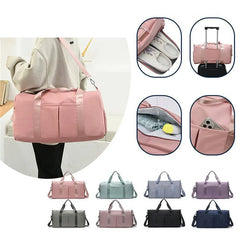 Travel Bag Luggage Handbag Fitness Yoga Gym Sport Handbag Dry Wet Separation Bag