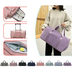 Travel Bag Luggage Handbag Fitness Yoga Gym Sport Handbag Dry Wet Separation Bag