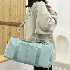 Travel Bag Luggage Handbag Fitness Yoga Gym Sport Handbag Dry Wet Separation Bag