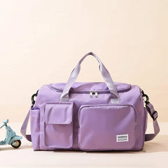 Large Capacity Waterproof Sports Gym Bag Men Women Shoulder Bag