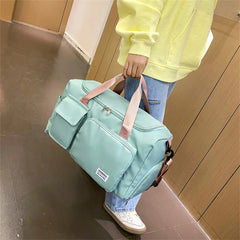 Large Capacity Waterproof Sports Gym Bag Men Women Shoulder Bag