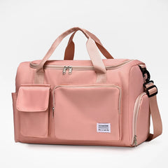 Waterproof Oxford Sports Gym Bag Women Shoulder Bag Large Capacity