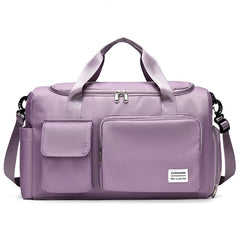 Women Shoulder Bag Large Capacity Waterproof Oxford Gym Bag