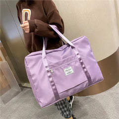 Waterproof Nylon Sports Gym Bag Ladies Crossbody Bag