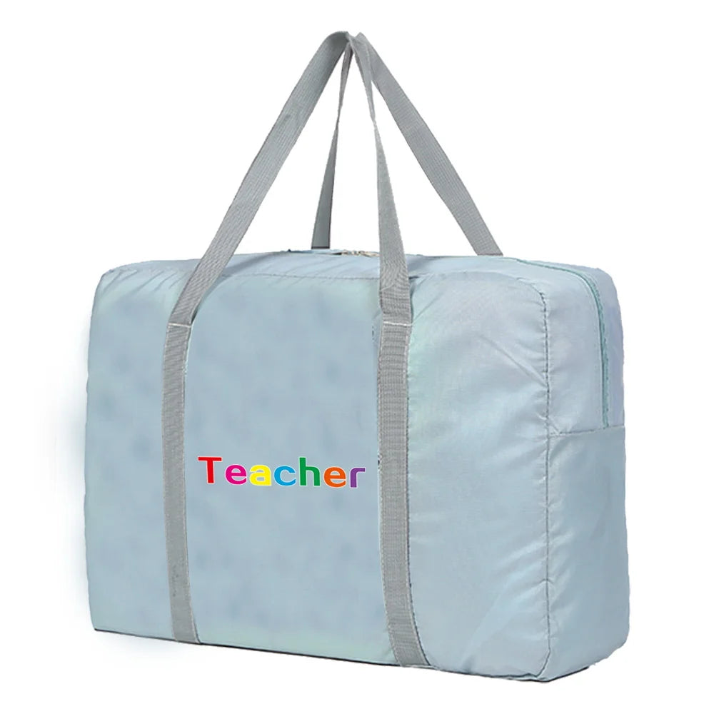 Nylon Foldable Travel Bag WaterProof Large Capacity Handbags