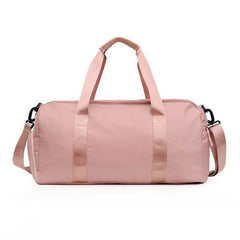 Pink Gym Bag Sequins for Fitness Training Women Tote Bag Travel