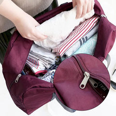 Teacher Pattern Travel Bag Unisex Foldable Handbags Organizers