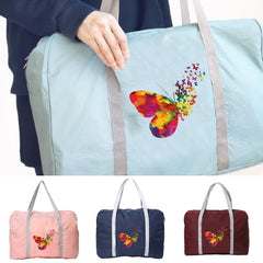 Travel Bag Women Camping Handbag Carry on Bags Folding Zipper Accessories