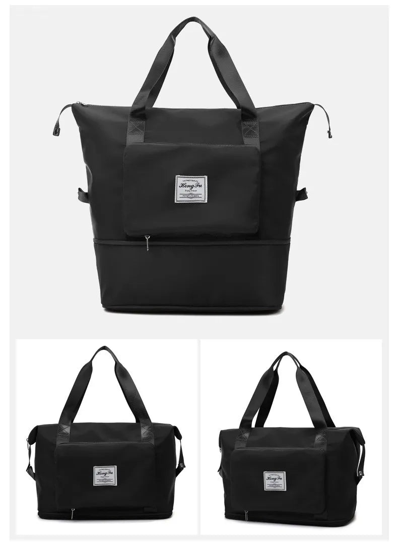 Women Duffle Shoulder Bag Multi-functional Sports Storage