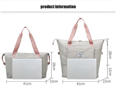 Women Duffle Shoulder Bag Multi-functional Sports Storage