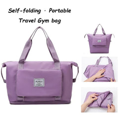 Women Duffle Shoulder Bag Multi-functional Sports Storage
