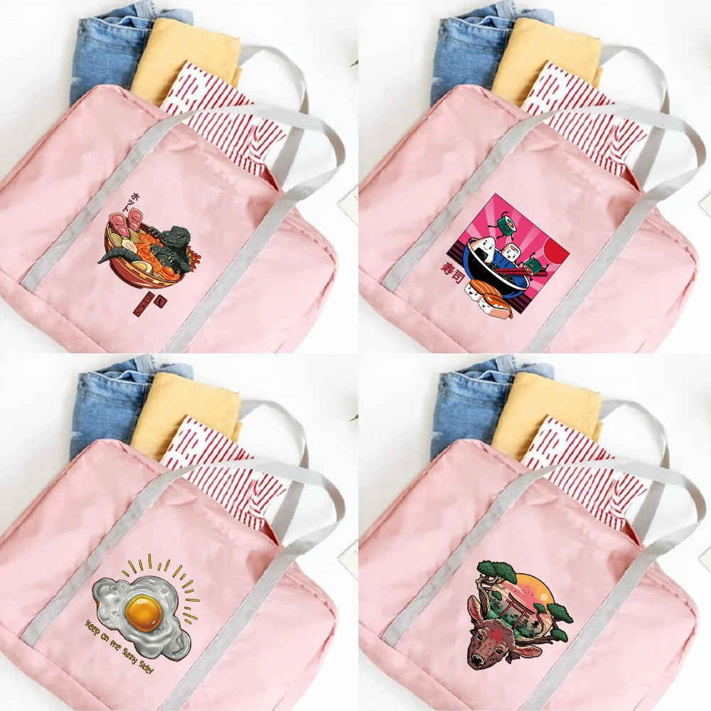 Travel Bag Women Outdoor Camping Luggage Storage Accessories Bags Japan