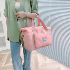 Large Waterproof Nylon Sports Travel Bag Men Women Tote Purse