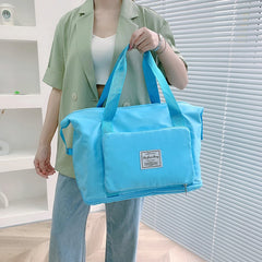 Large Waterproof Nylon Sports Travel Bag Men Women Tote Purse