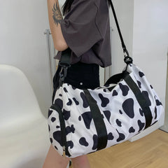 Large Capacity Waterproof Duffle Shoulder Bags with Shoe Compartment