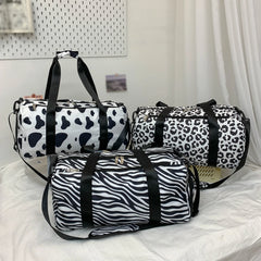 Large Capacity Waterproof Duffle Shoulder Bags with Shoe Compartment